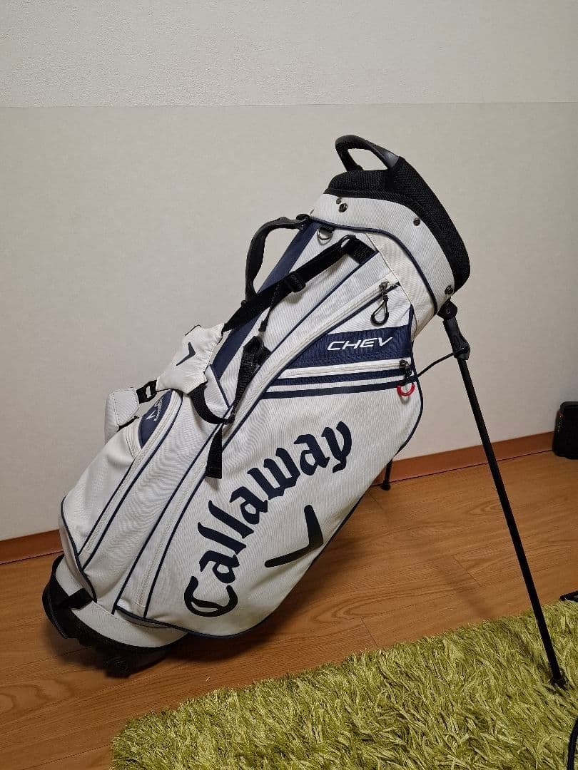 Callaway キャディバッグ ホワイト/ネイビー