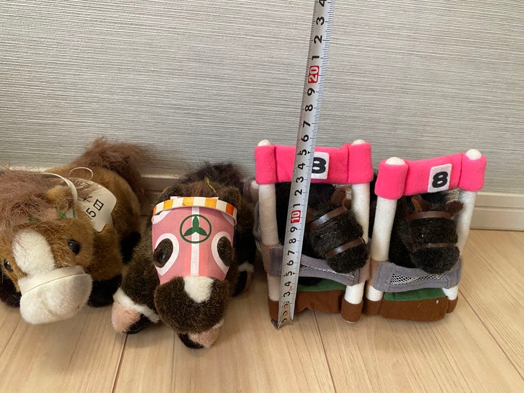 【非売品】競馬 ぬいぐるみ AVANTI製 6体セット（ミホノブルボン他）