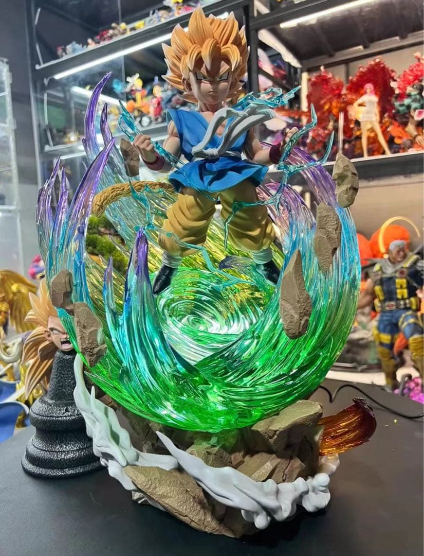 ドラゴンボール 孫悟空 ガレキ ガレージキット スタチュー X⑨⑧