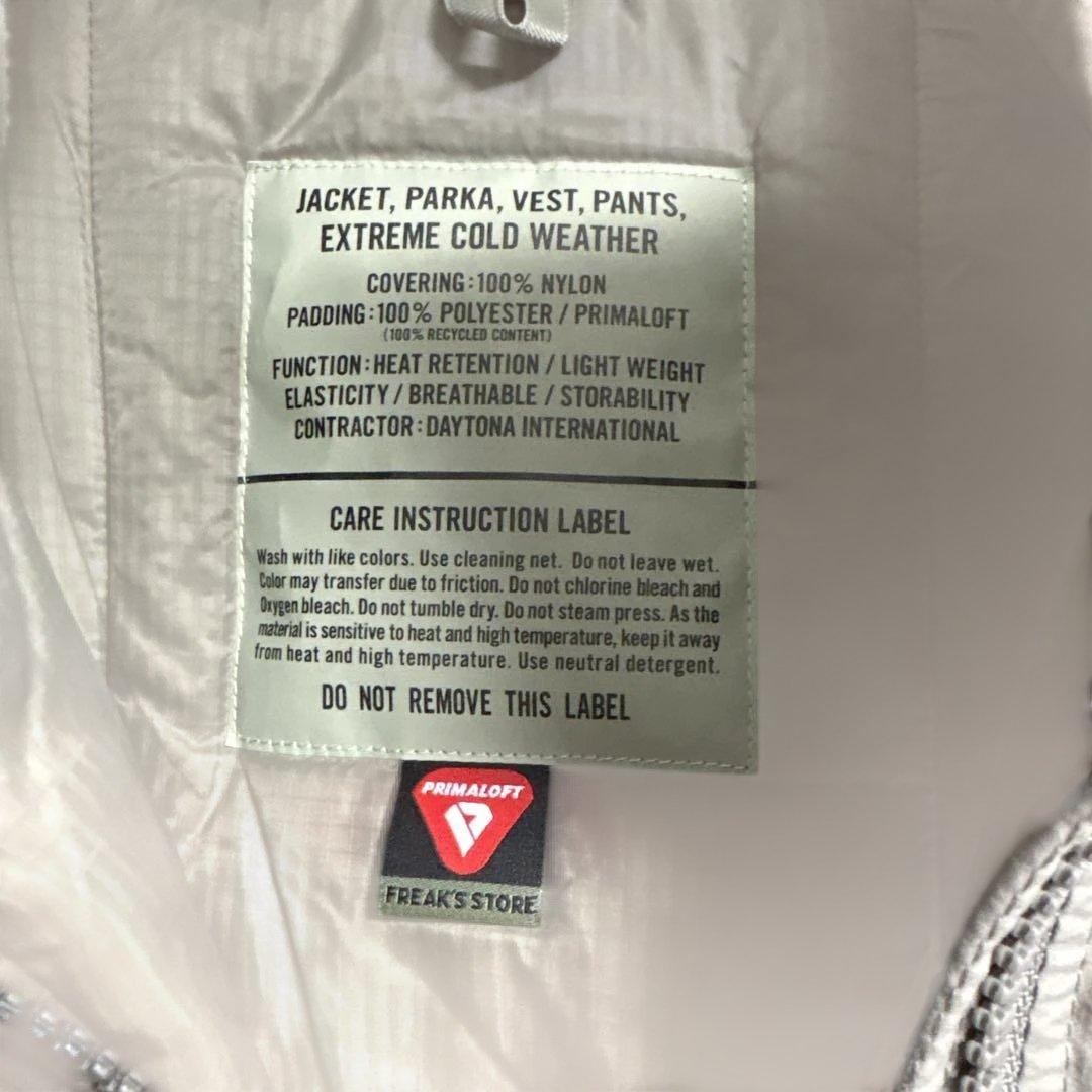 フリークスストア level7 プリマロフト ecwcs 未使用