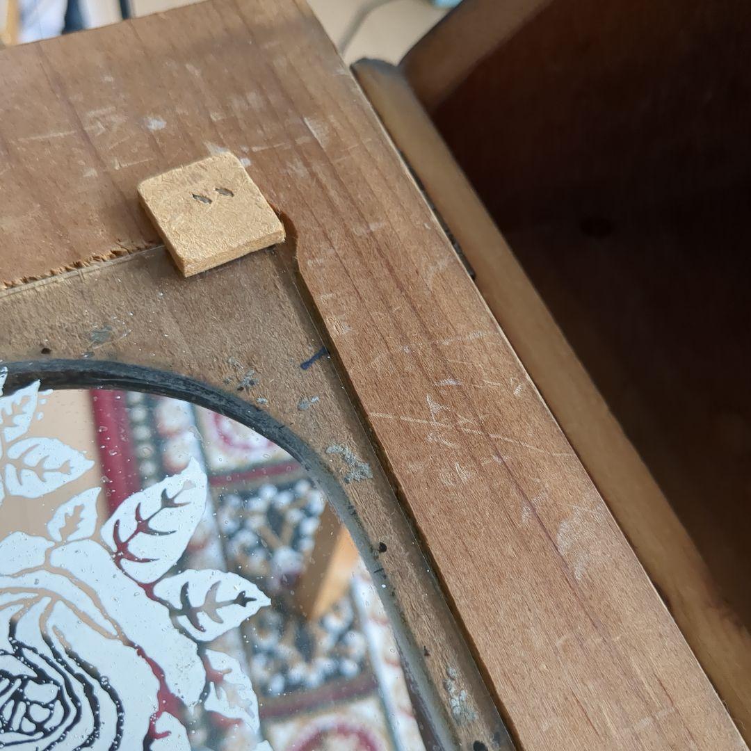 木製ブレッドボックス イマン　ブレッドケース アンティーク　ヴィンテージ