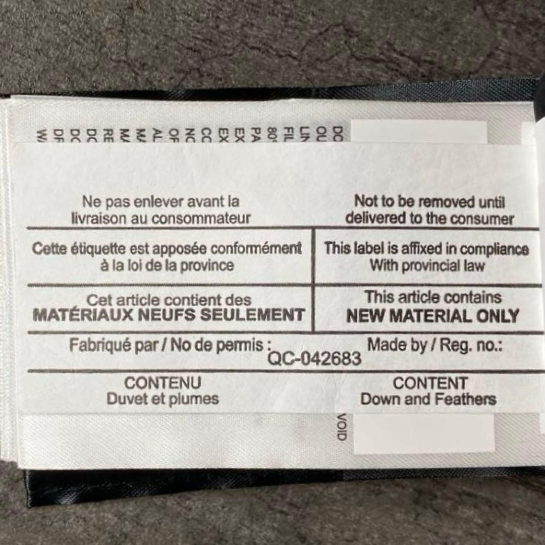 美品 カナダグース ダウン アウター ウィンダムパーカ 3808MA ロゴ 黒