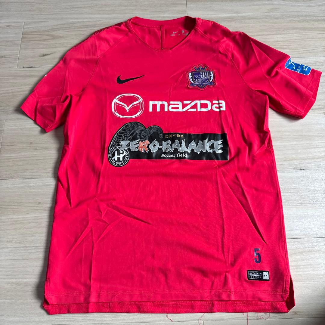 サンフレッチェ広島 トレーニングシャツ 半袖 XLサイズ