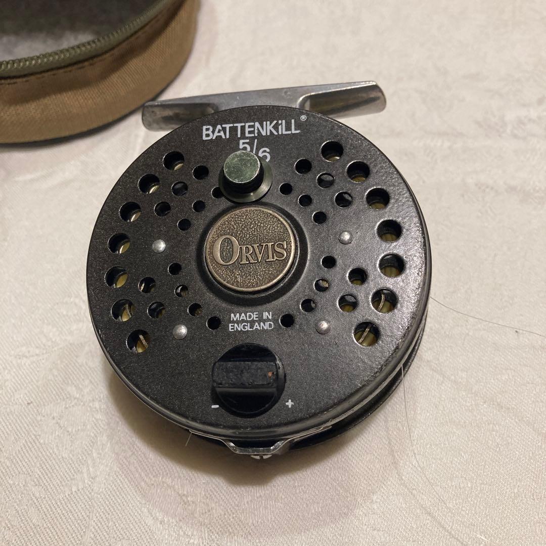 Orvis Battenkill 5/6 フライリール ケース付き