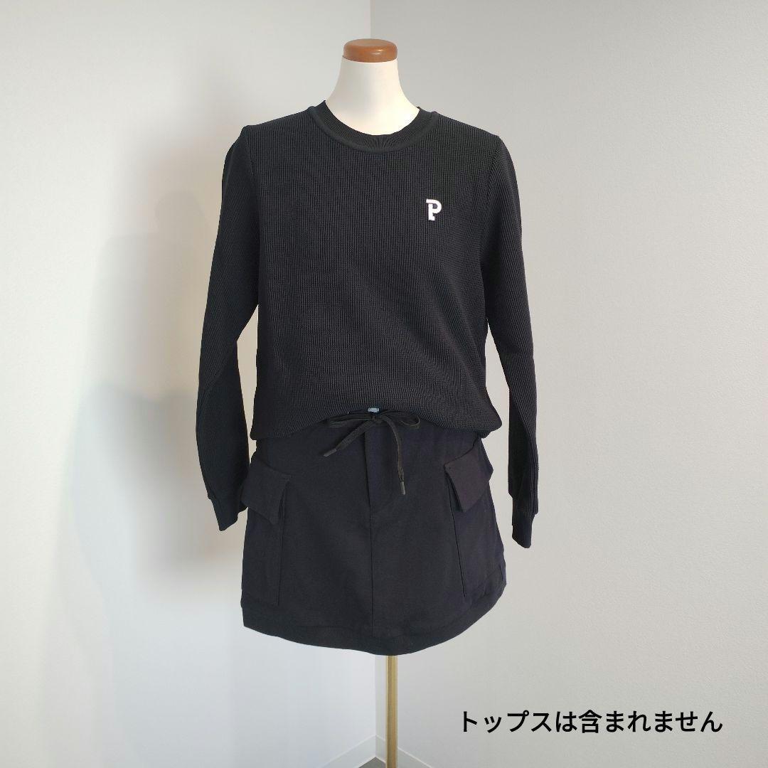 パーリーゲイツ ショートスカート1サイズ ポケット付き　ネイビー