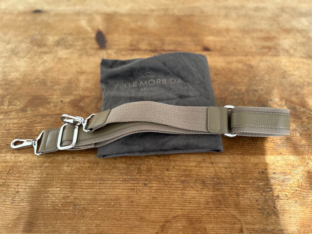 しげしげさん　美品　ペッレモルビダ　2wayビジネストートバッグ　専用袋つき