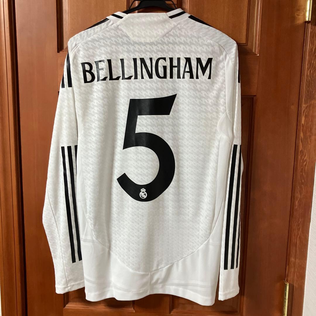 【美品/正規品】レアル・マドリード ベリンガム 長袖ユニフォーム