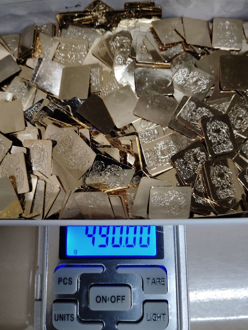 銀製品　プレート約1000枚 643.29g