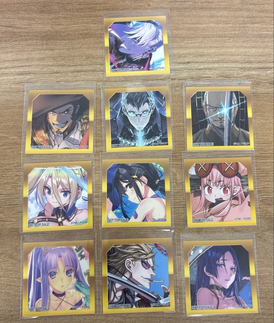 最終再臨展　インドラ他計20枚　特典　ステッカー