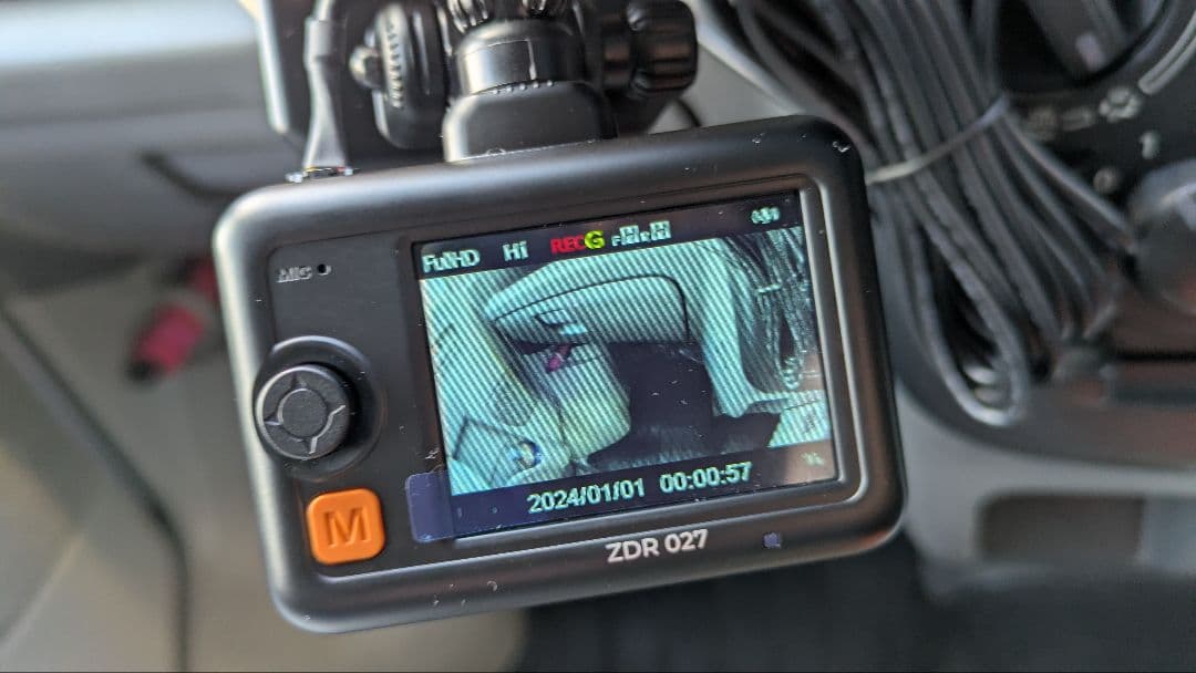 コムテック ZDR027 前後ドライブレコーダー