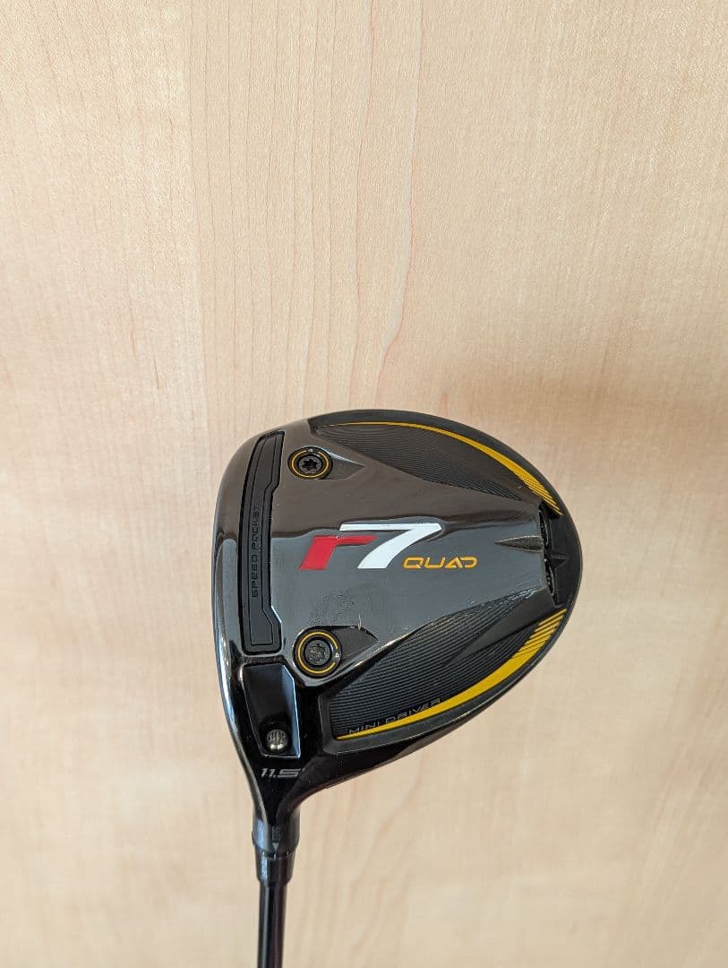 ミニドライバー r7 クアッド 11.5° USモデル 純正シャフトFlexS