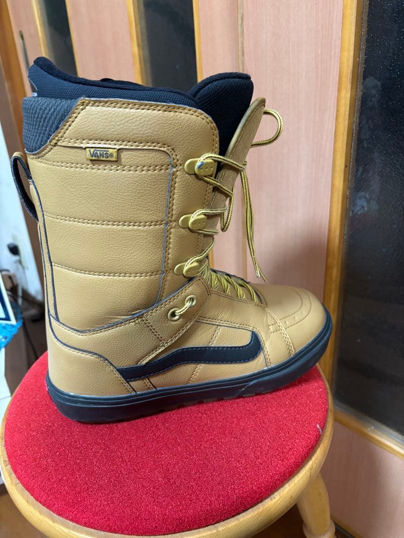 1000円値引 vansブラウン スノーボードブーツ 男性用25.5cm