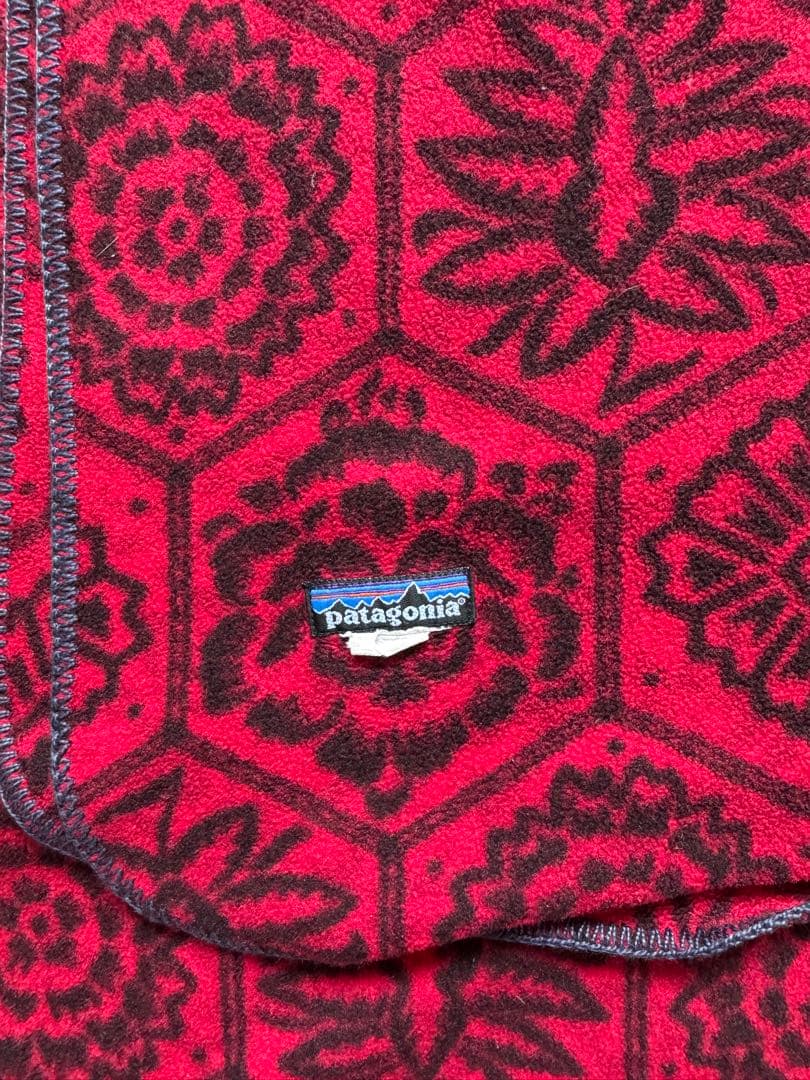 希少Patagoniaフリースブランケット限定レアネパールヘキサゴン