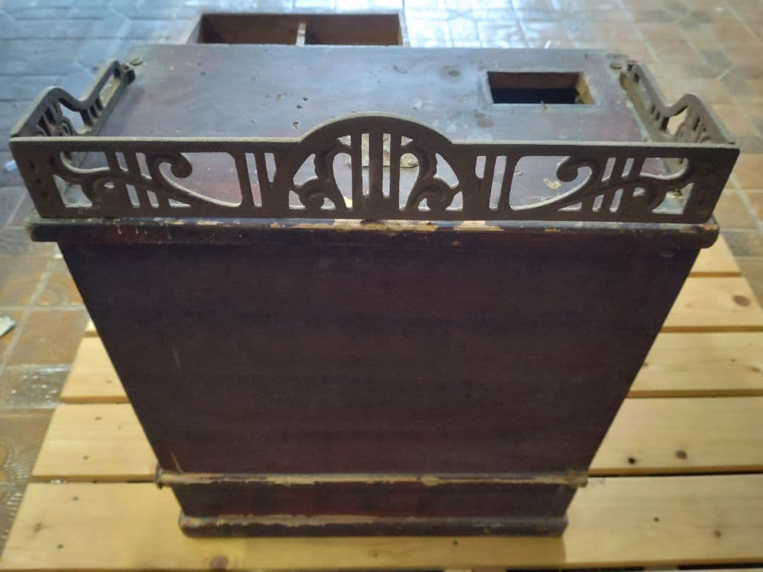 昭和レトロ　木製レジスター　アンティーク