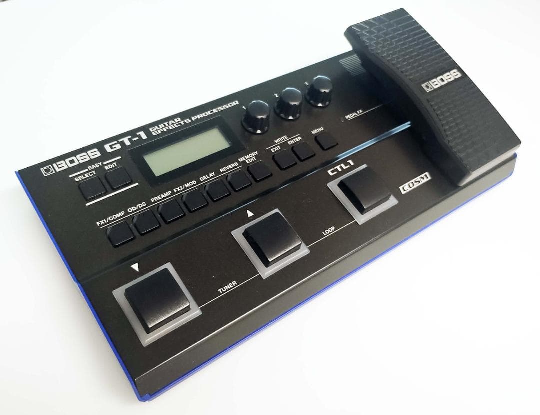 【ほぼ新品】BOSS GT-1マルチエフェクター ACアダプター・ガイドブック付