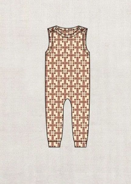 ロンパース・カバーオール misha&puff 18-24m Snap Overall