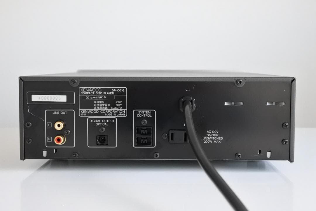 ■KENWOOD DP-1001G DAC7搭載機 正常動作品■