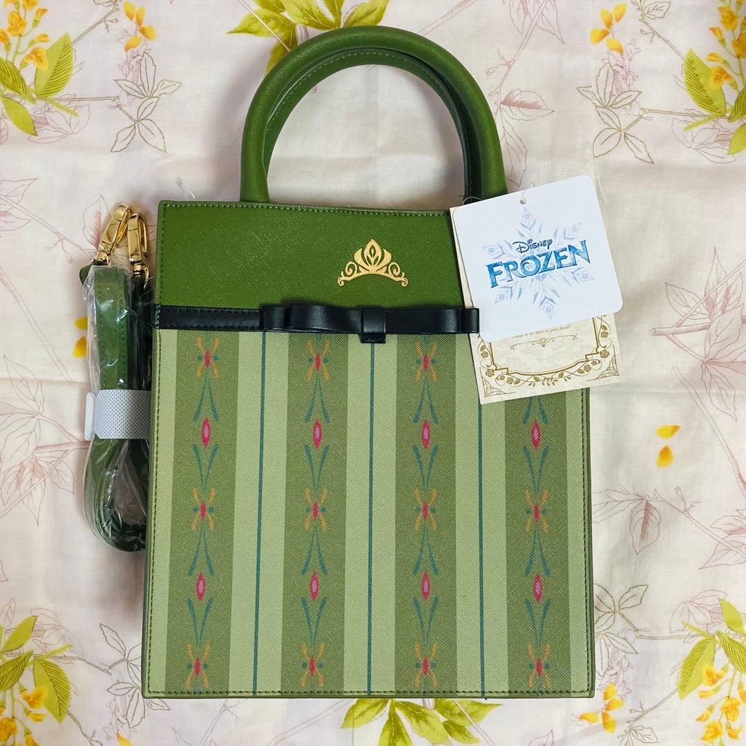 391.Disney　しまむら　アナ　戴冠式　ショルダーバッグ