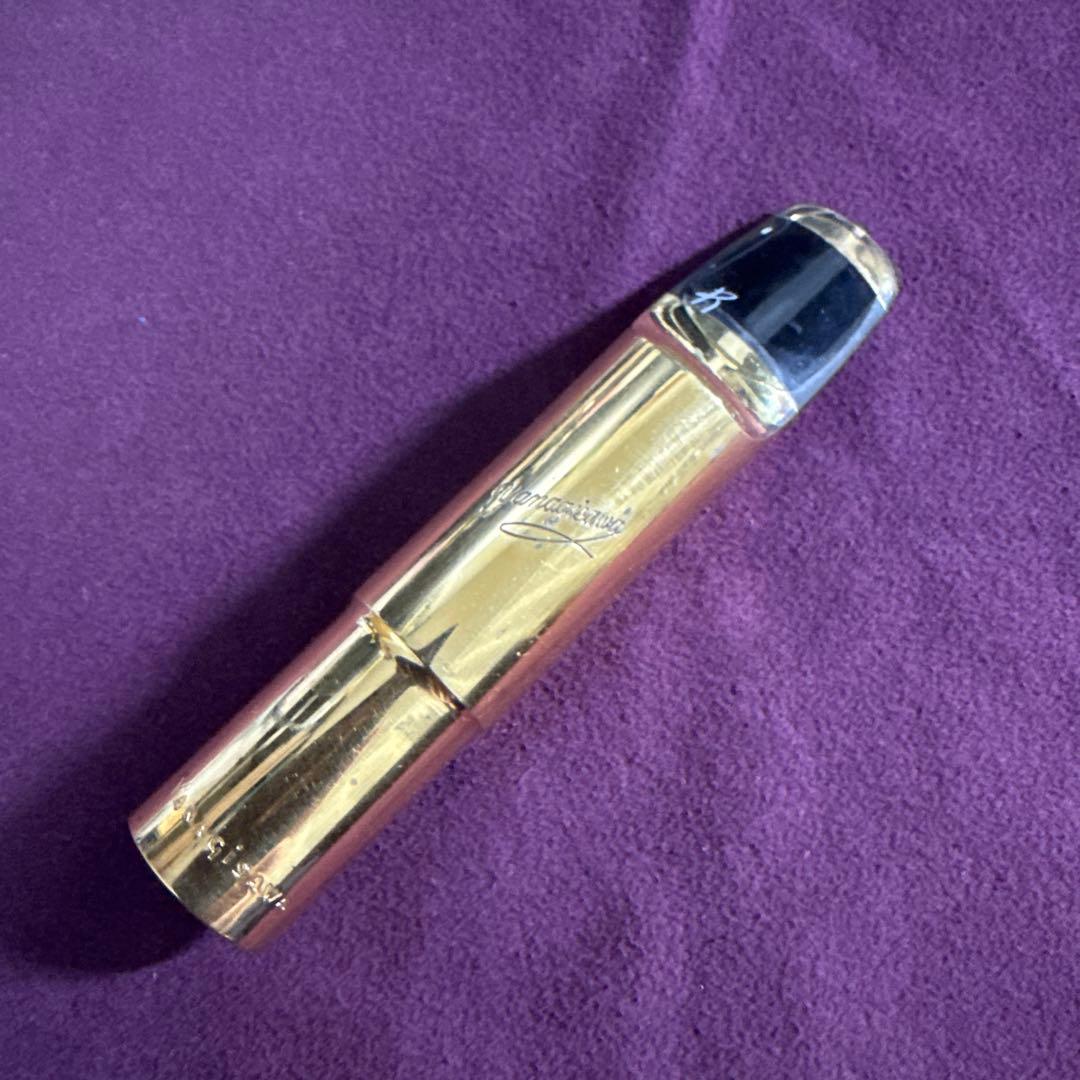 ヤナギサワ特注メタルマウスピース　テナー用ハイバッフルタイプ　8番GP