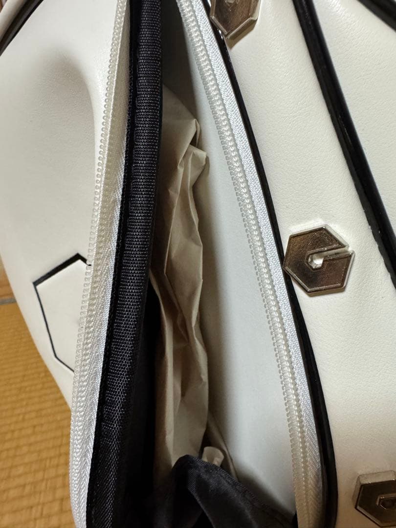 【新品・未使用】GTD ゴルフバッグ・キャディバッグ ホワイト