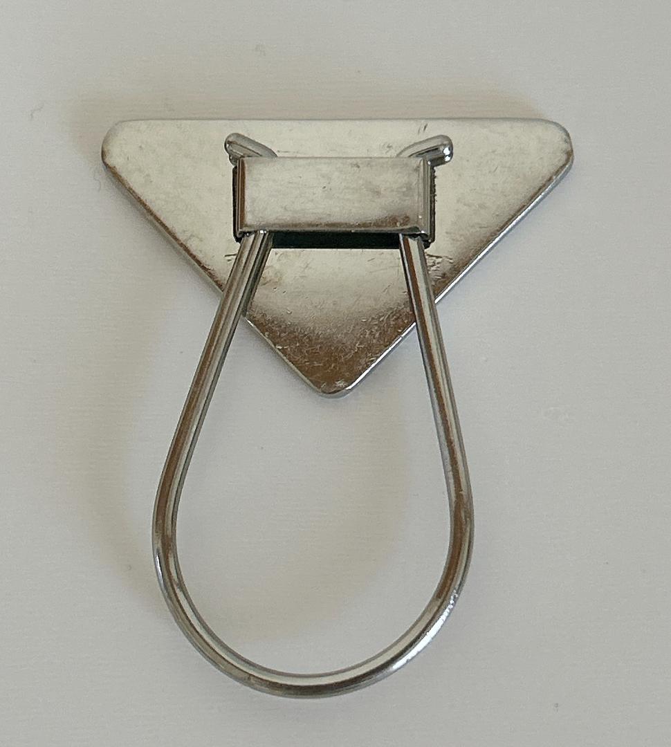 ⭐︎PRADA⭐︎ 三角形ロゴ キーリング