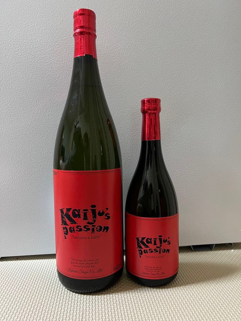 kaiju passion 国分酒造 新作 720mlと1800ml 1本ずつ