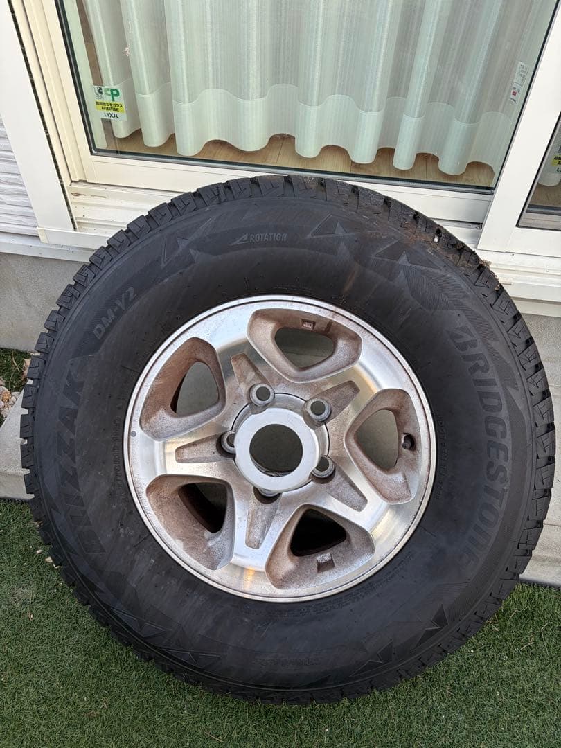 再販ランクル70　トヨタ純正ホイールとタイヤ5本セット　GRJ76用