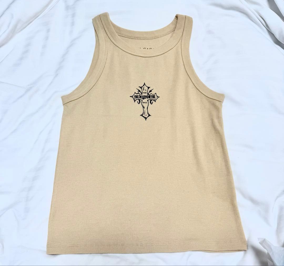 レディーガガ MAYHEM The Ball 公式グッズ リブタンクトップ M