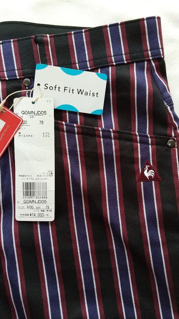 新品未使用 ルコックスポルティフゴルフ メンズパンツW79