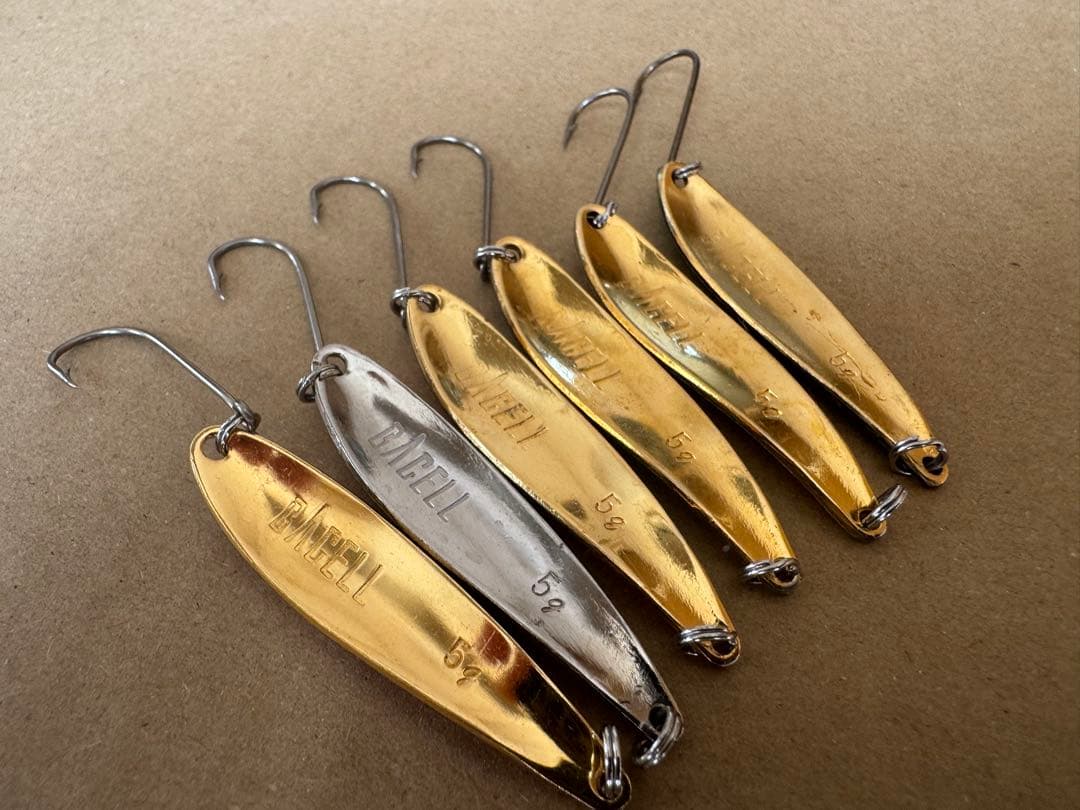 バッセルスプーンルアー 9個1セット