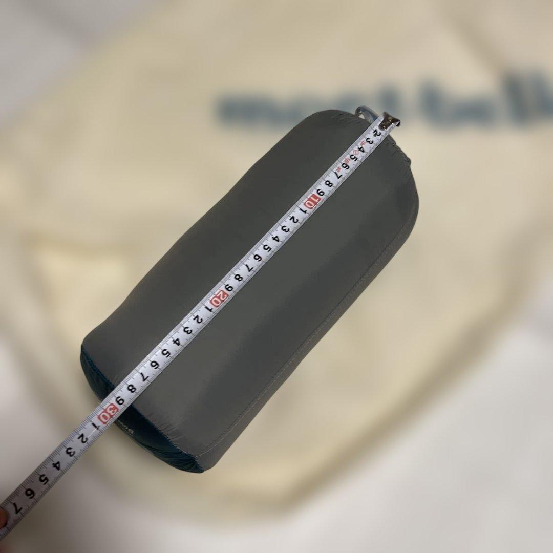 モンベル　ULSSダウンハガー #3 ティール マミー型寝袋　800FP