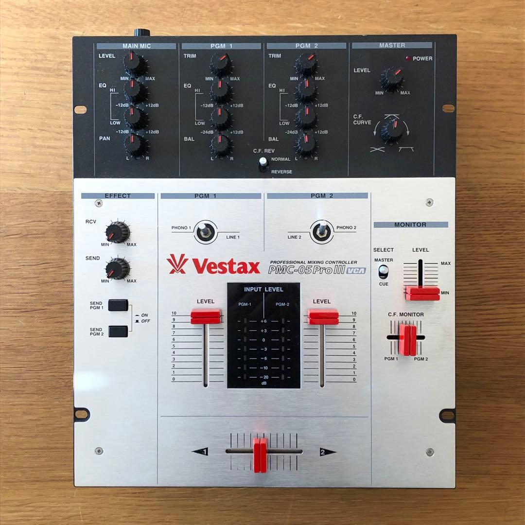 Vestax PMC-05 Pro III DJミキサー メンテ済み中古