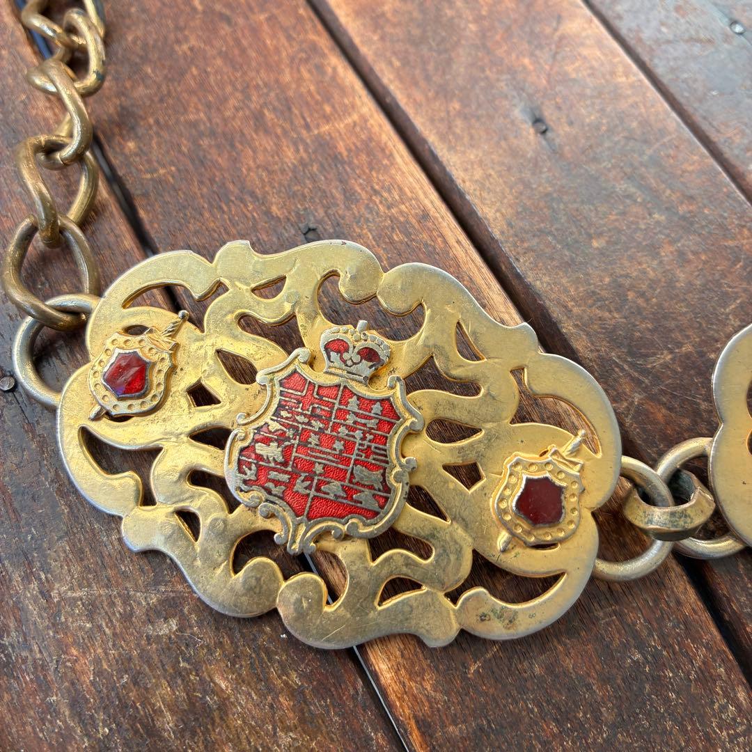 超レア！30s〜40s頃　英国スコットランド海軍メダル勲章　USA製アンティーク