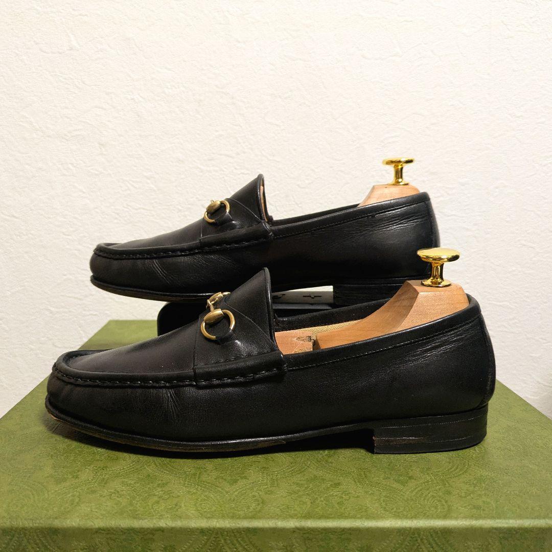 あ*や様 GUCCI　ホースビットローファー　黒　37 1/2