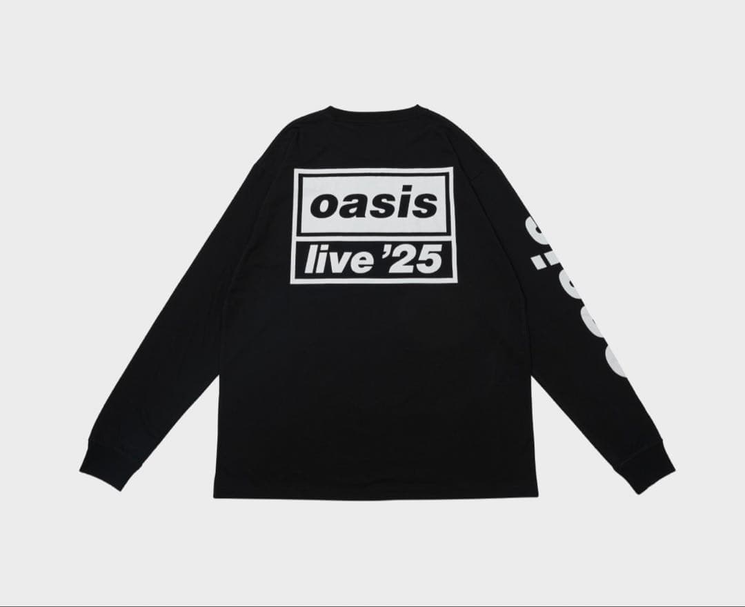 Oasis オアシスTシャツ Long Sleeve Live’25
