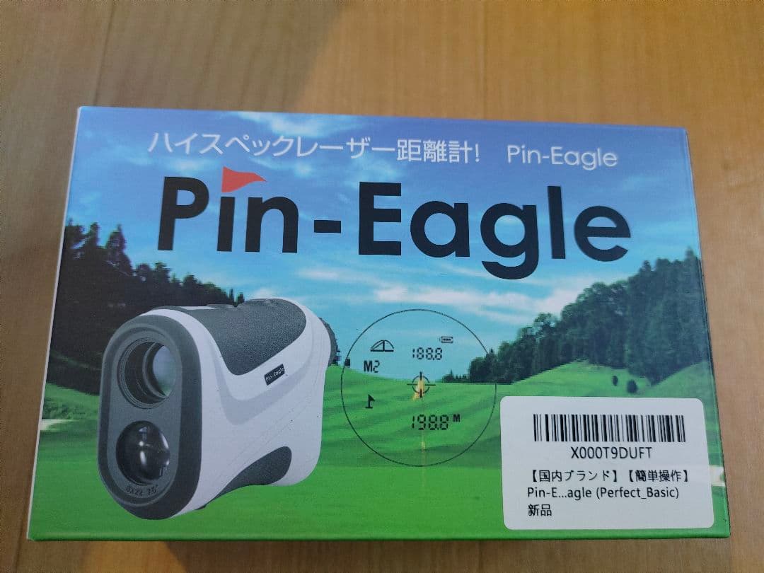 Pin-Eagle ゴルフ 距離計 レーザー LCD 2025年最新鋭型（1個）