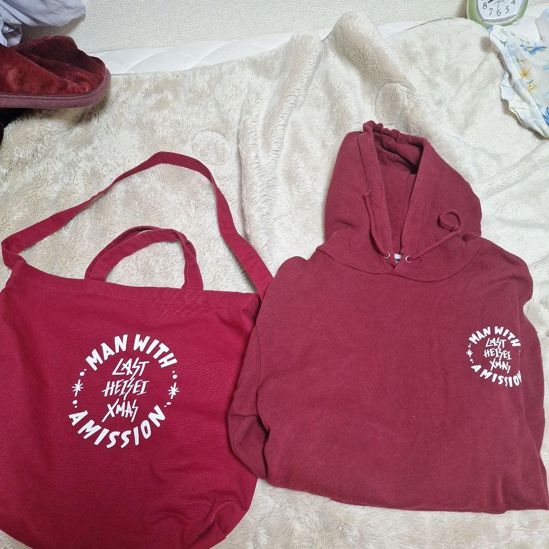 MAN WITH A MISSION フーディとトートバッグセット