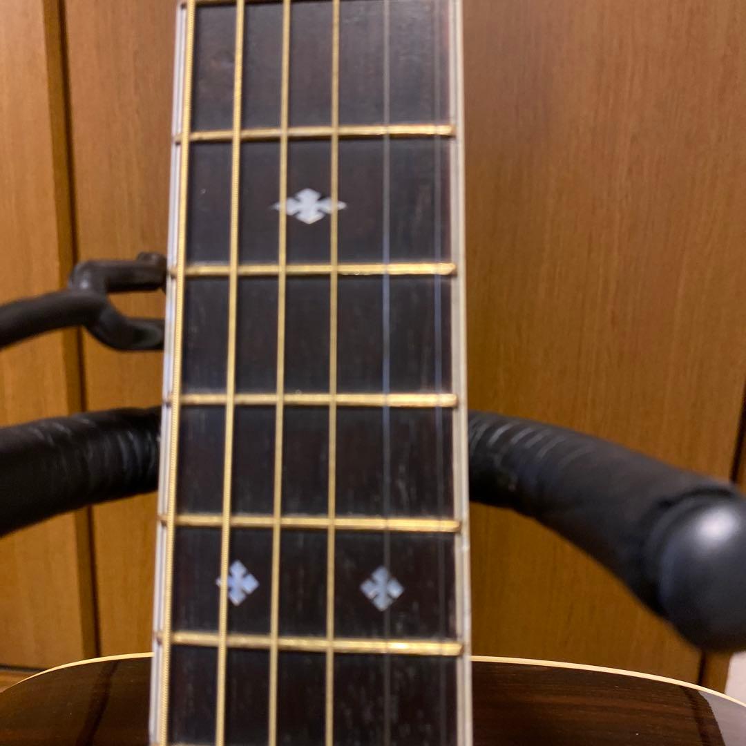 ハカランダ、古賀ギター、バードケース、ピックアップ付き、ビンテージ稼働品