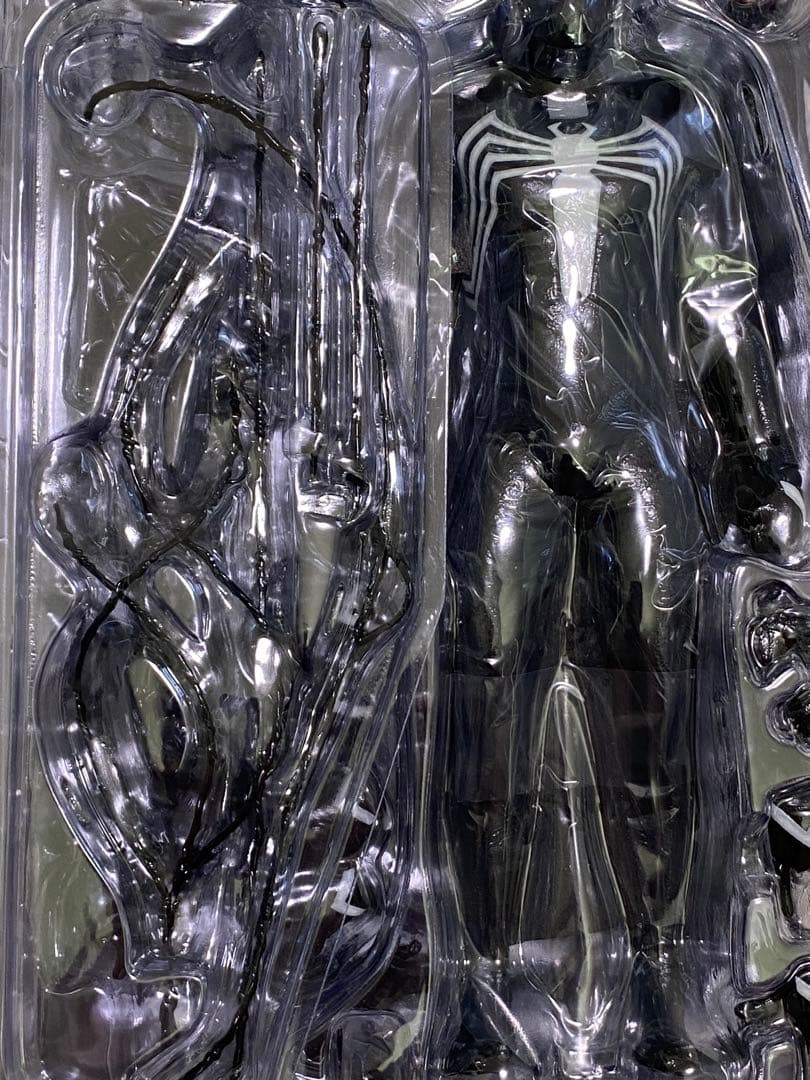 ホットトイズ スパイダーマン ピーターパーカー シンビオートスーツ marvel