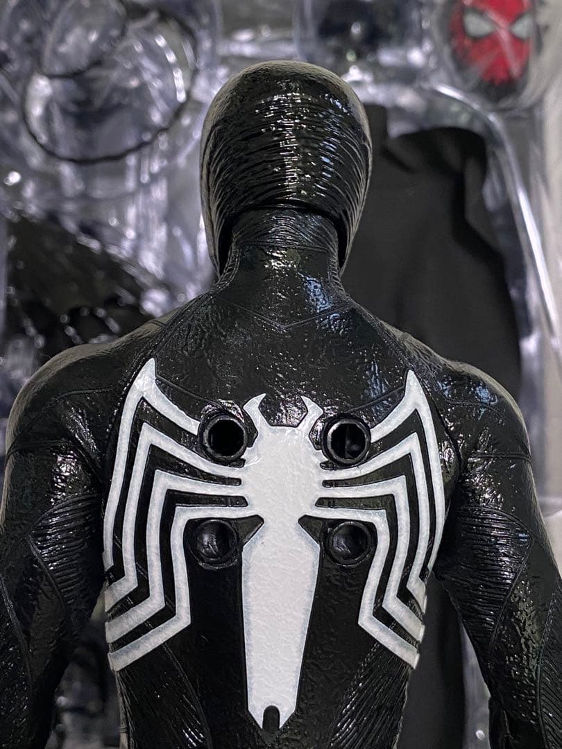 ホットトイズ スパイダーマン ピーターパーカー シンビオートスーツ marvel