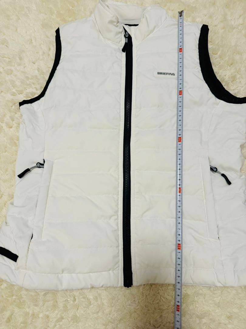 2日間だけ値下げBRIEFING Taion電ベストレディース ホワイトM
