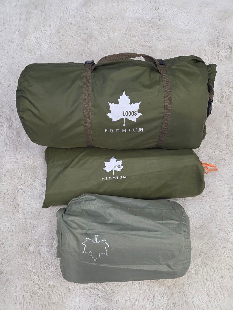 美品　LOGOS プレミアム 3ルームドゥーブル XL-BJ　ロゴス