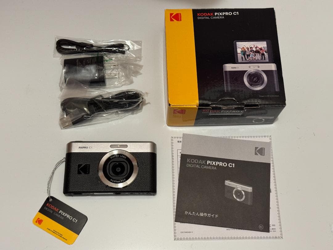 Kodak PIXPRO C1 デジタルカメラ 本体 microSDカード付き