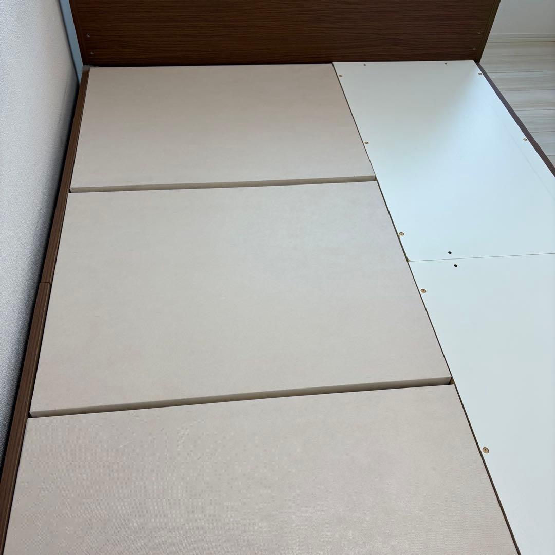 ニトリ　ダブルベッドフレーム