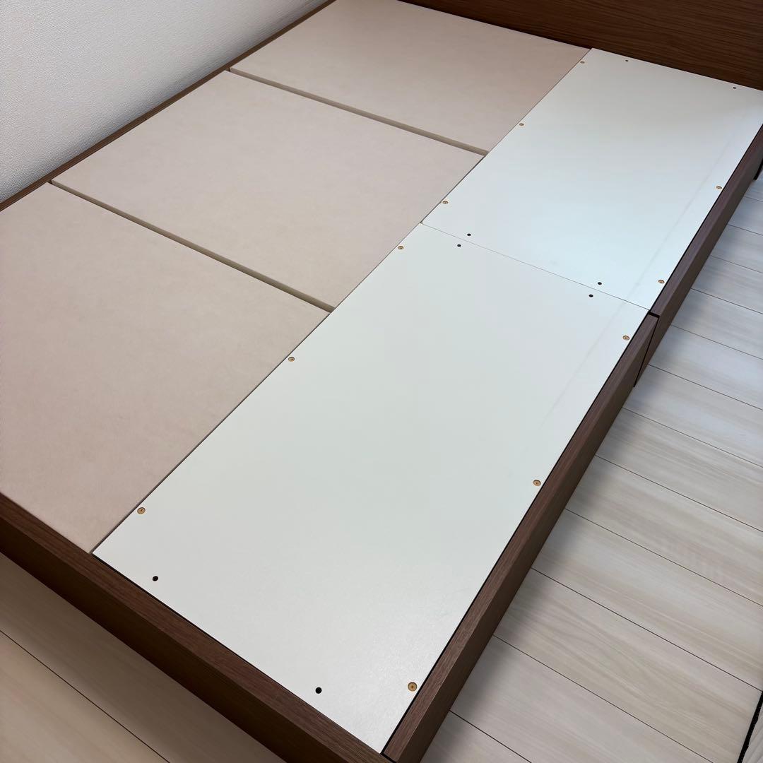 ニトリ　ダブルベッドフレーム