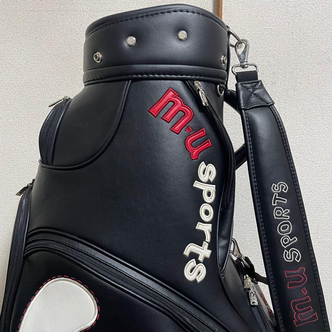 超美品 入手困難 ゴルフバッグ ウエサコ MUスポーツ 完売廃盤 希少 一番人気