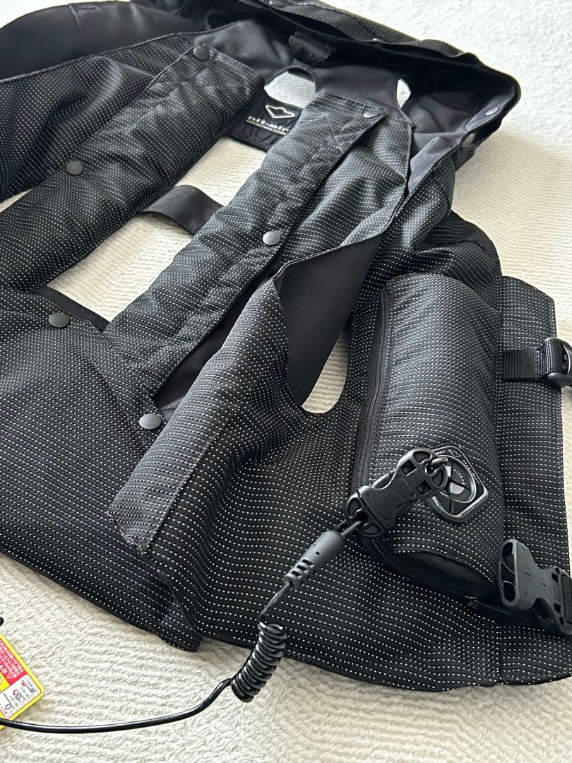 hit-air MLX-RE3 ブラック/イエロー ライフジャケット