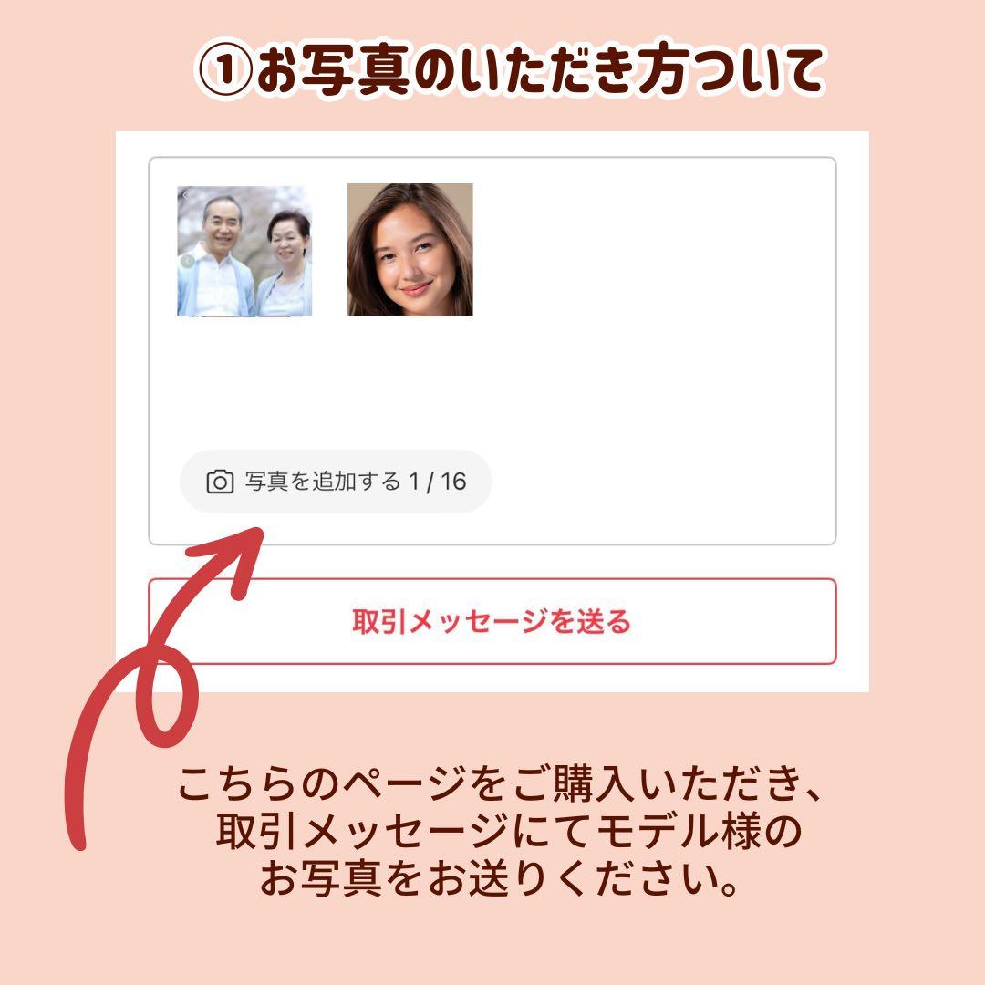 2名さま×2枚　A4サイズ【似顔絵オーダー】