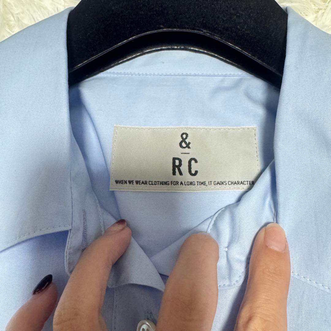 美品 Curensology カレンソロジー <&RC>ビッグシャツ 定価2.3