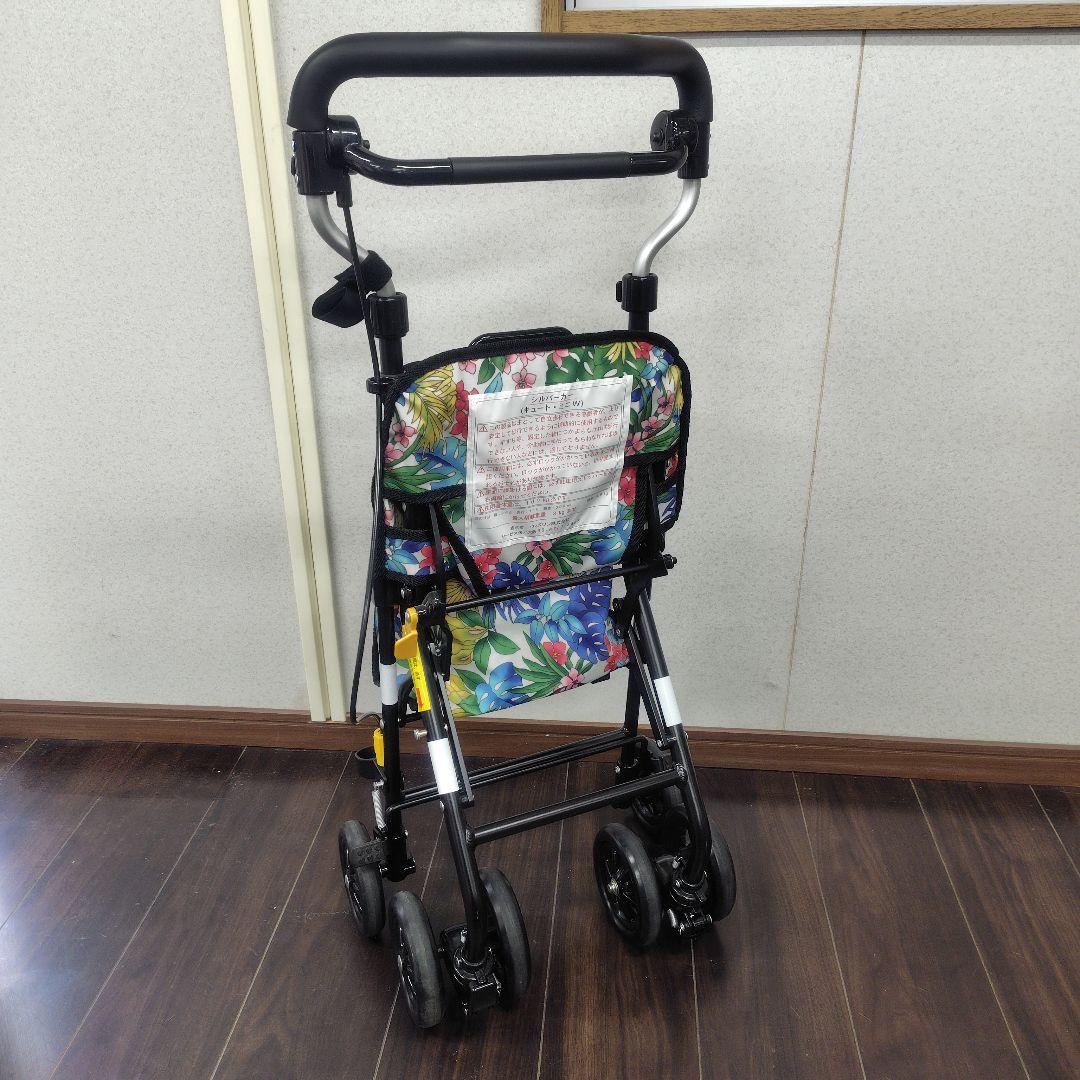 シルバーカー ウィズワン キュートミニW シルバーカー フローラルデザイン